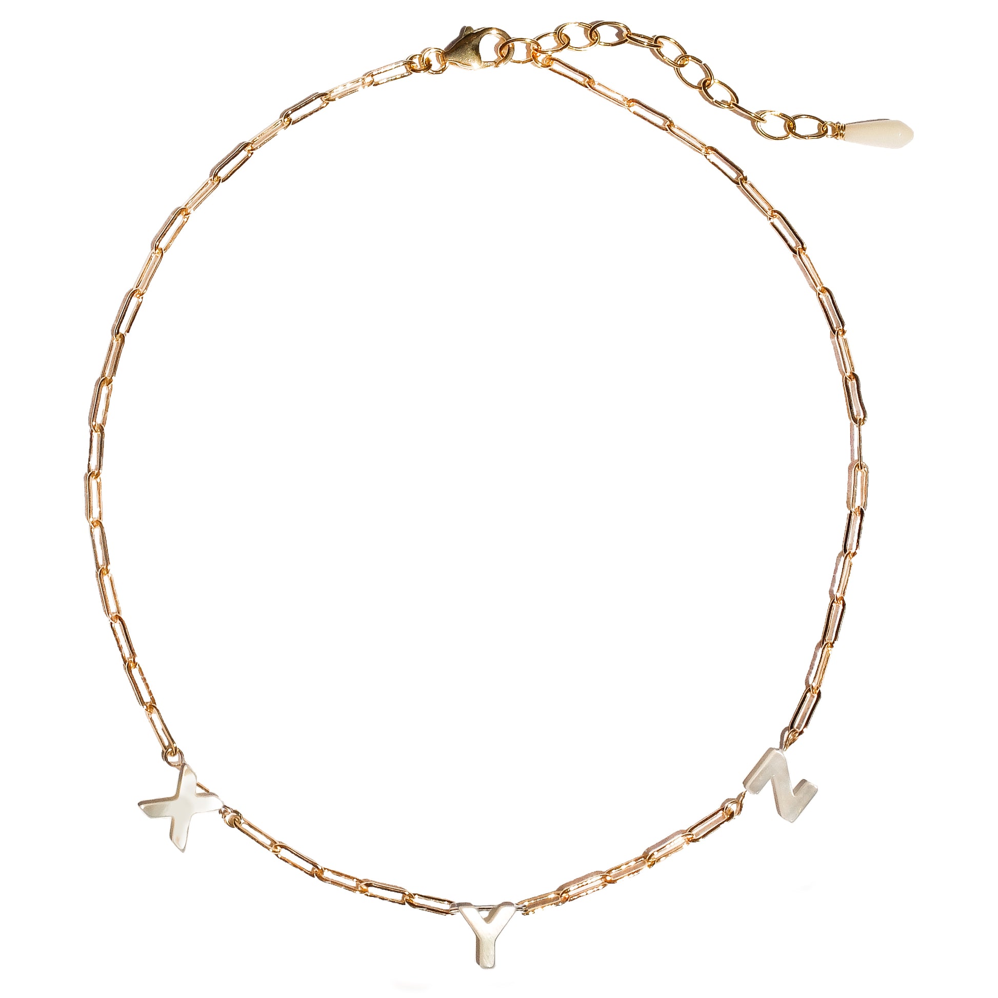 Custom Initials Necklace – Coralie Reiter